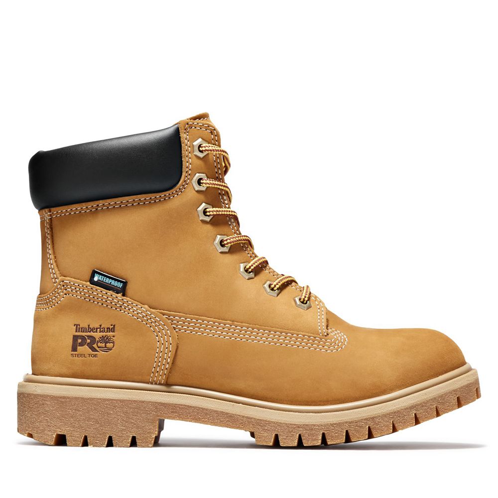 Timberland Μποτακια Εργασίας Γυναικεια Καφε - Pro® Direct Attach 6" Steel Toe - Greece 6143027-OE